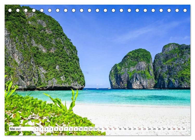 Produktbild: Wundervolles Phuket (Tischkalender 2027 DIN A5 quer), CALVENDO Monatskalender