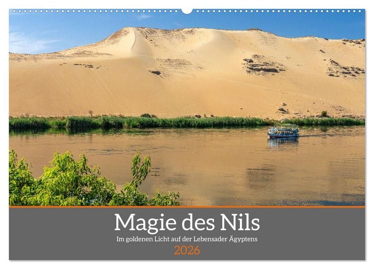 Produktbild: Magie des Nils (Wandkalender 2026 DIN A2 quer), CALVENDO Monatskalender