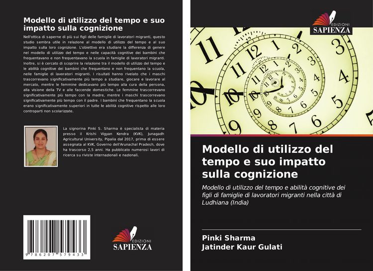 Produktbild: Modello di utilizzo del tempo e suo impatto sulla cognizione