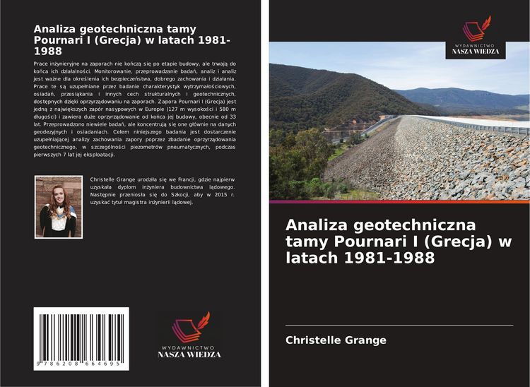 Produktbild: Analiza geotechniczna tamy Pournari I (Grecja) w latach 1981-1988