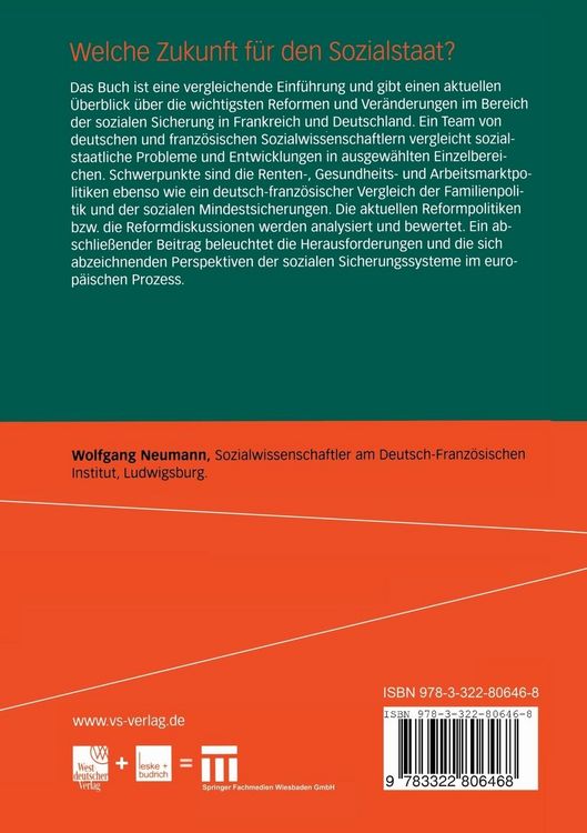 Produktbild: Welche Zukunft f&uuml;r den Sozialstaat?