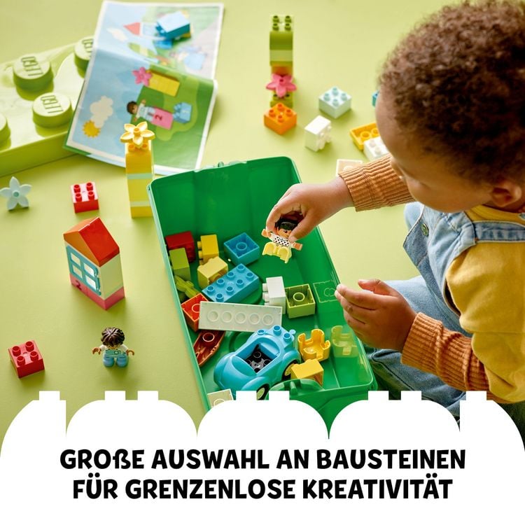 Produktbild: LEGO DUPLO Steinebox, Lernspielzeug für Kinder ab 1 Jahr 10913