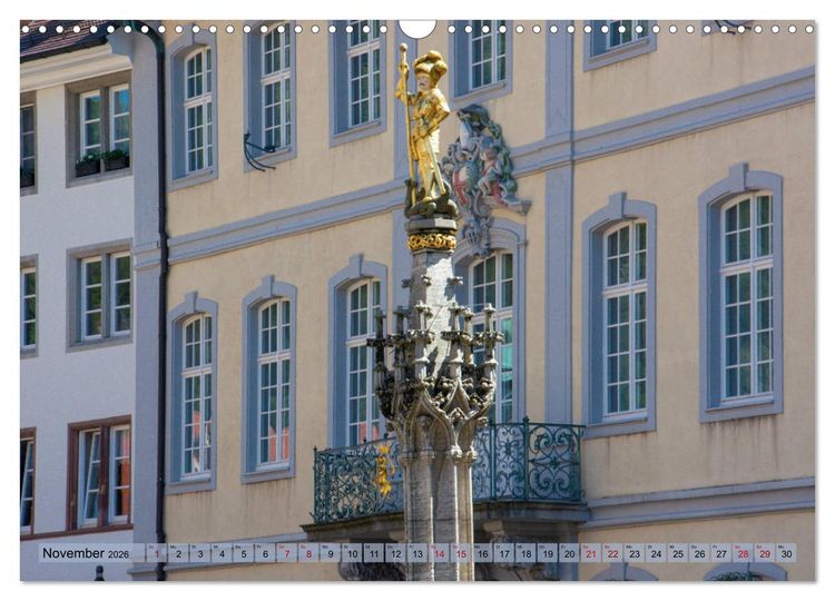 Produktbild: Freiburg im Breisgau - Die Schwarzwaldmetropole (Wandkalender 2026 DIN A3 quer), CALVENDO Monatskalender