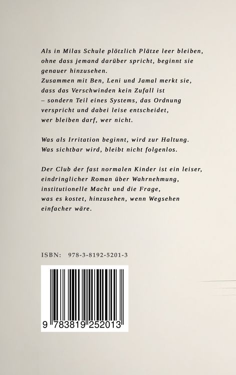 Produktbild: Club der fast normalen Kinder