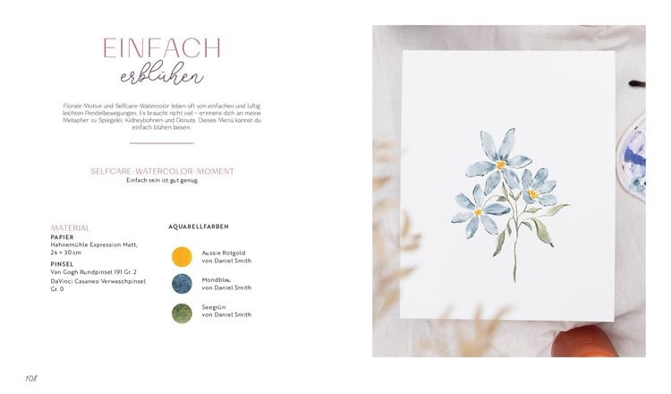 Produktbild: Selfcare Watercolor &ndash; Kreative Momente f&uuml;r mich