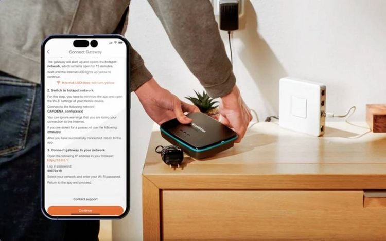 Produktbild: GARDENA 19005-20smart Gateway, smart system Verbindungsger&auml;t