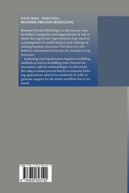 Produktbild: Business Process Modelling