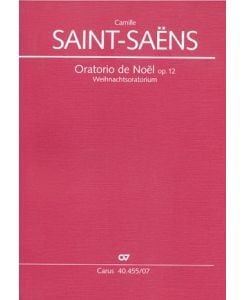 Produktbild: Oratorio de Noel (Weihnachtsoratorium) op.12, Partitur