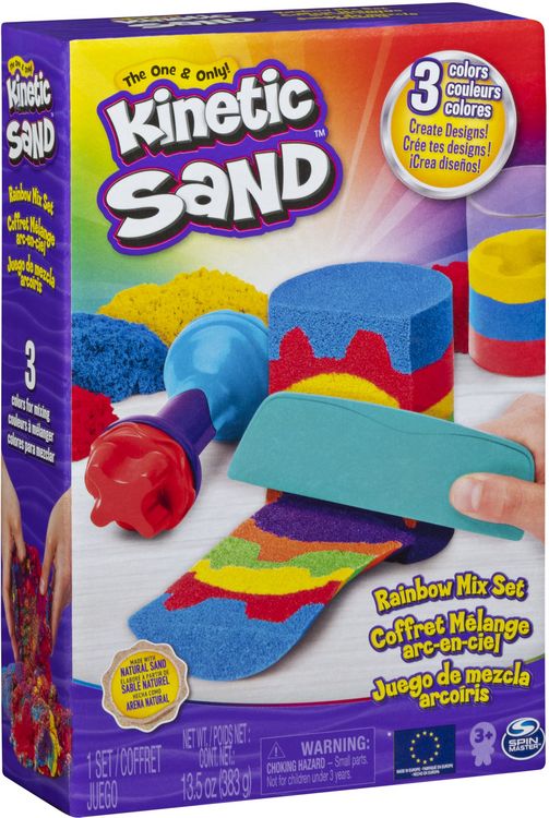 Produktbild: Kinetic Sand Regenbogen Mix Set