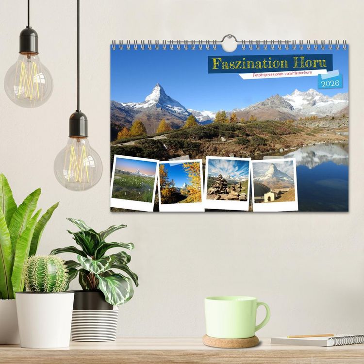 Produktbild: Faszination Horu Fotoimpressionen vom Matterhorn (Wandkalender 2026 DIN A4 quer), CALVENDO Monatskalender