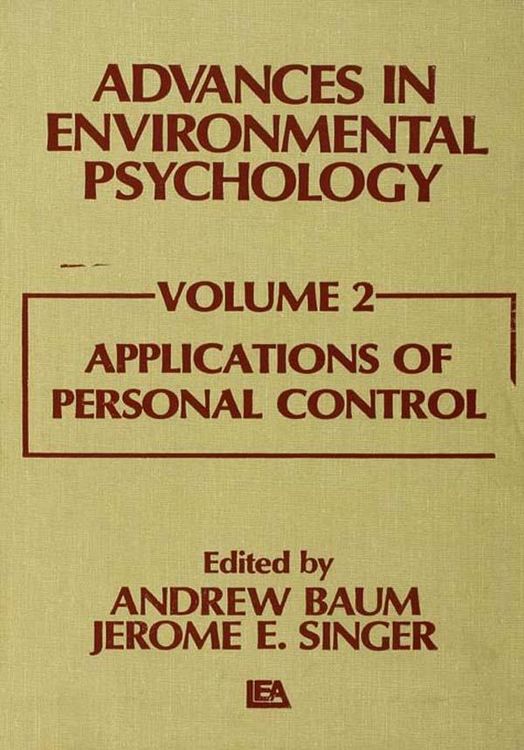 Produktbild: Advances in Environmental Psychology