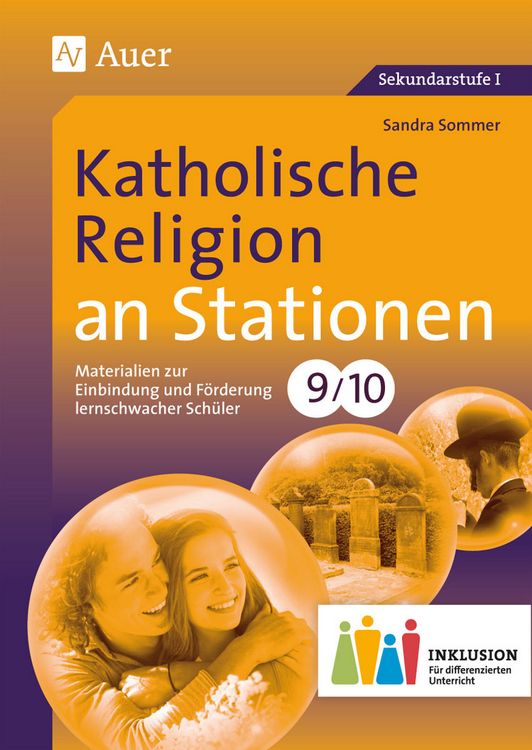 Produktbild: Katholische Religion an Stationen 9-10 Inklusion