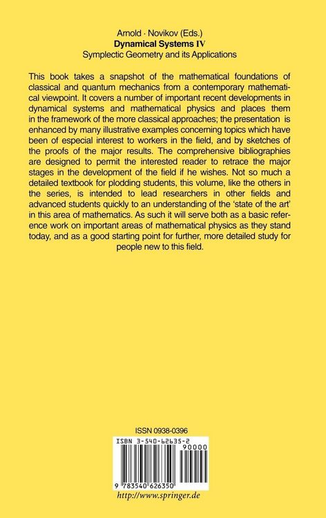 Produktbild: Dynamical Systems IV