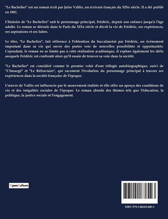 Produktbild: Le Bachelier