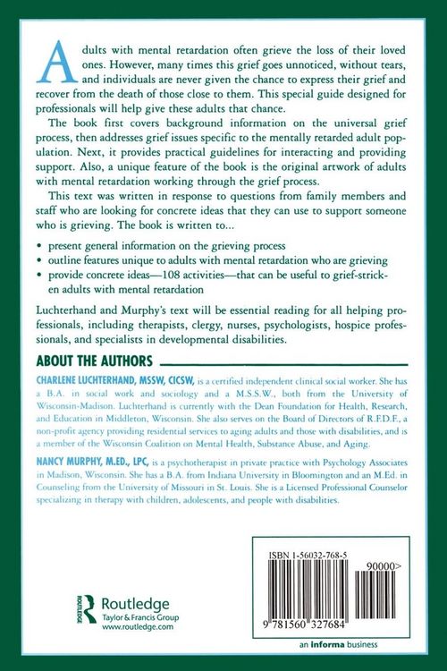 Produktbild: Helping Adults With Mental Retardation Grieve A Death Loss