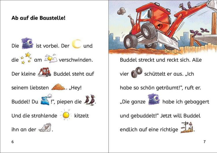 Produktbild: Bildermaus - Der kleine Bagger findet einen Schatz
