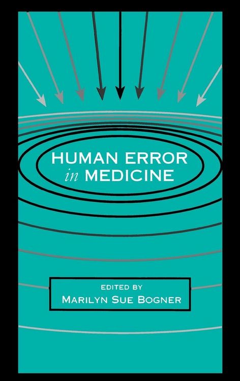 Produktbild: Human Error in Medicine