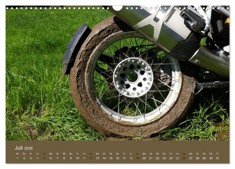 Produktbild: Freude an - Spa&szlig; mit der BMW GS (Wandkalender 2026 DIN A3 quer), CALVENDO Monatskalender