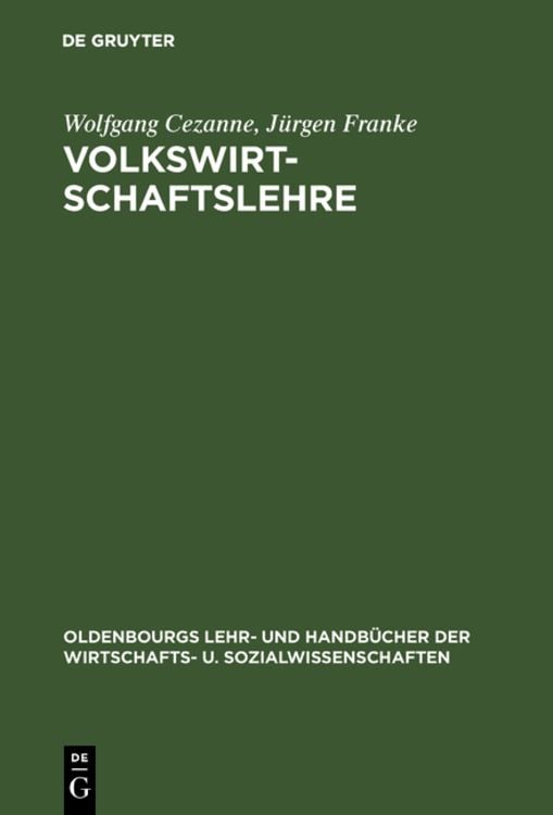 Produktbild: Volkswirtschaftslehre