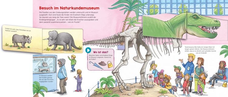 Produktbild: BOOKii&reg; WAS IST WAS Kindergarten Entdecke die Welt der Dinosaurier!