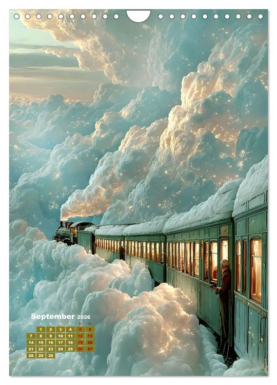 Produktbild: Worlds Unwritten (Wandkalender 2026 DIN A4 hoch), CALVENDO Monatskalender