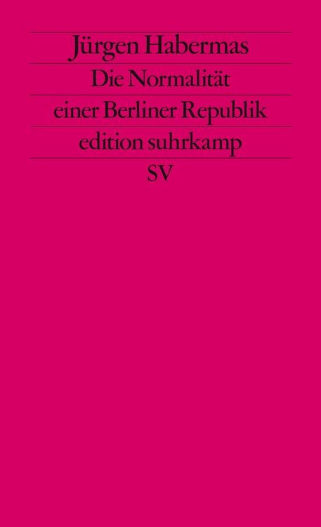 Bild vom Artikel Die Normalität einer Berliner Republik vom Autor Jürgen Habermas