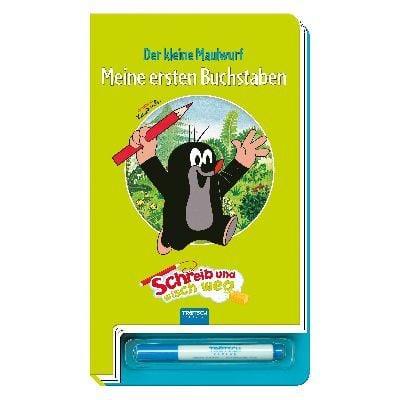 Produktbild: Tr&ouml;tsch Der kleine Maulwurf Schreib und wisch weg Buchstaben