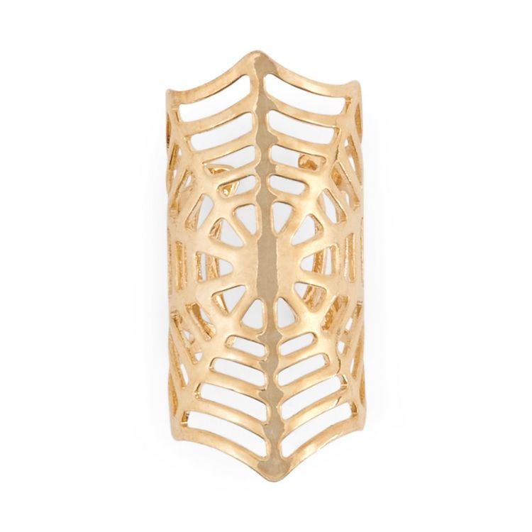 Produktbild: Earcuffs Spinnennetz gold