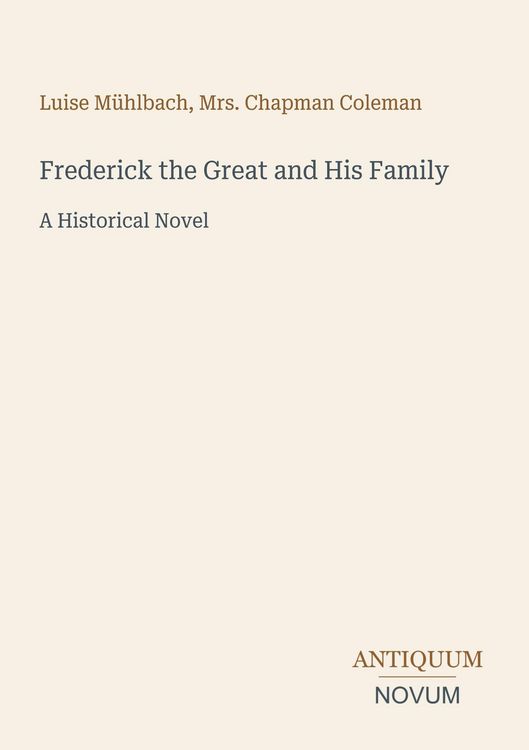 Produktbild: Frederick the Great and His Family