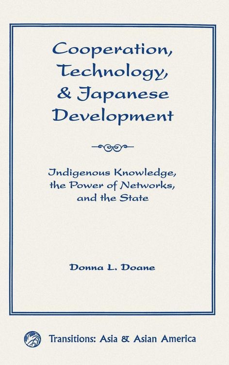 Produktbild: Cooperation, Technology, And Japanese Development