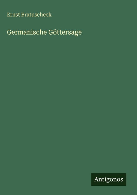 Produktbild: Germanische G&ouml;ttersage