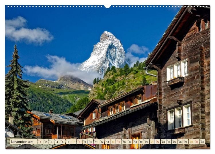 Produktbild: Auf der gro&szlig;en Tour durch die Schweiz, Etappe 1, Appenzell zum Genfer See (hochwertiger Premium Wandkalender 2026 DIN A2 quer), Kunstdruck in Hochglanz