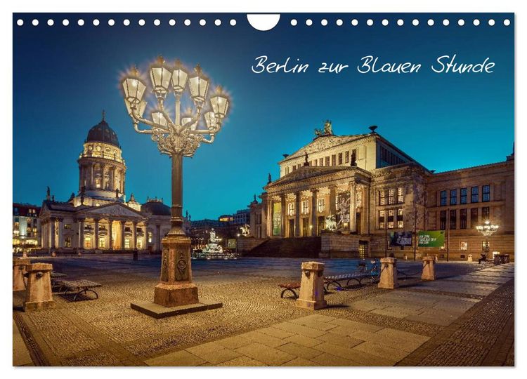 Produktbild: Die Blaue Stunde in Berlin (Wandkalender 2026 DIN A4 quer), CALVENDO Monatskalender