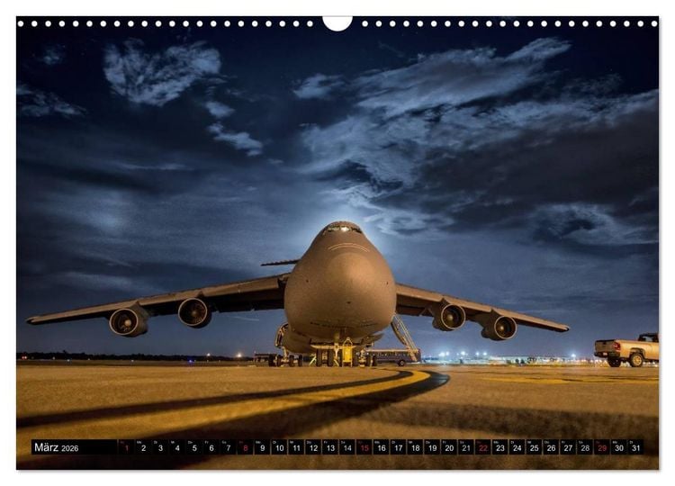 Produktbild: Kampfjets &bull; U.S. Aircraft (Wandkalender 2026 DIN A3 quer), CALVENDO Monatskalender
