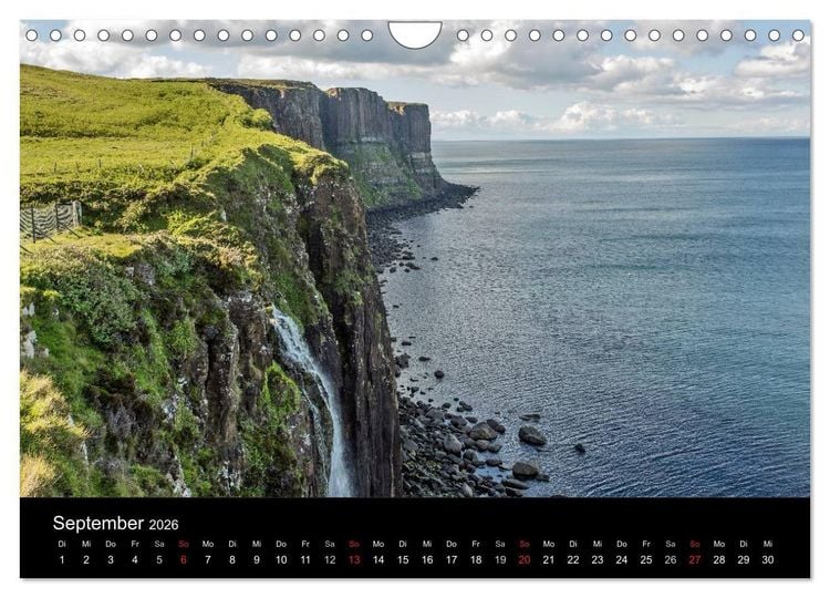 Produktbild: Isle of Skye - Schottlands Inseln (Wandkalender 2026 DIN A4 quer), CALVENDO Monatskalender