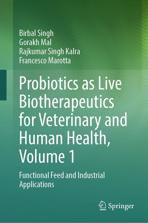 Produktbild: Probiotics as Live Biotherapeutics for Veterinary and Human Health, Volume 1