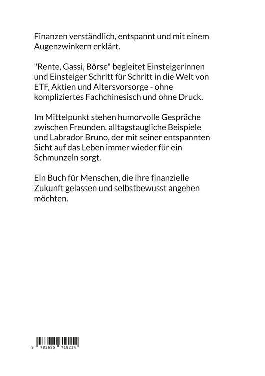 Produktbild: Rente, Gassi, B&ouml;rse