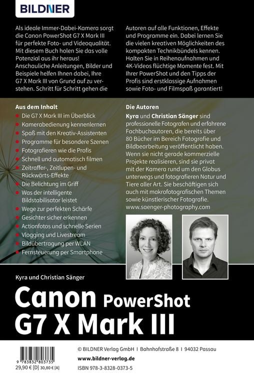 Produktbild: Canon PowerShot G7X Mark III