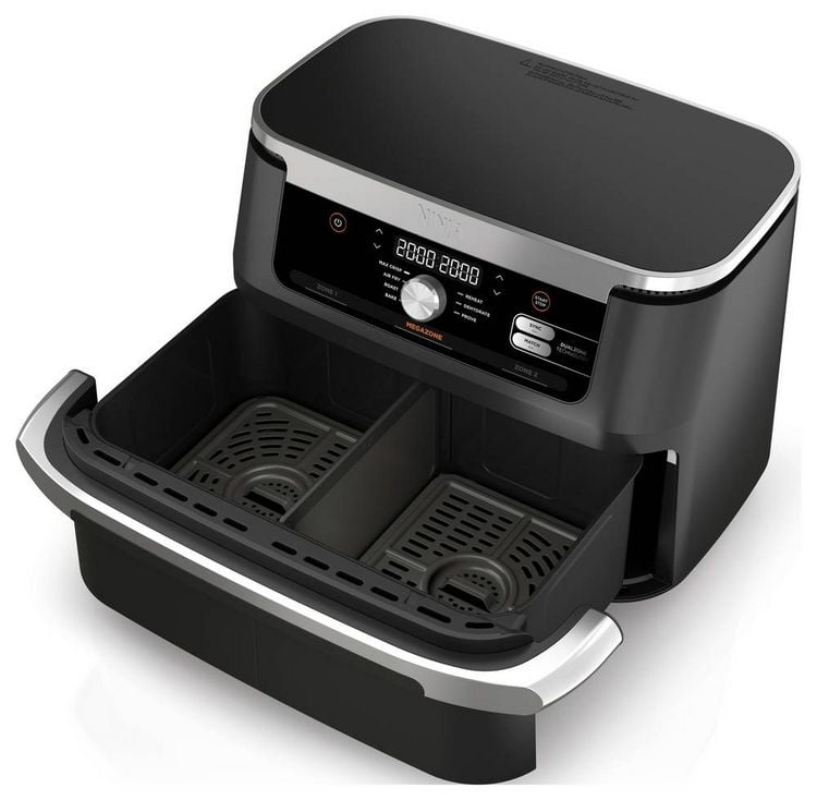 Produktbild: Ninja AF500EU Hei&szlig;luft-Fritteuse 2470 W Schwarz, Silber