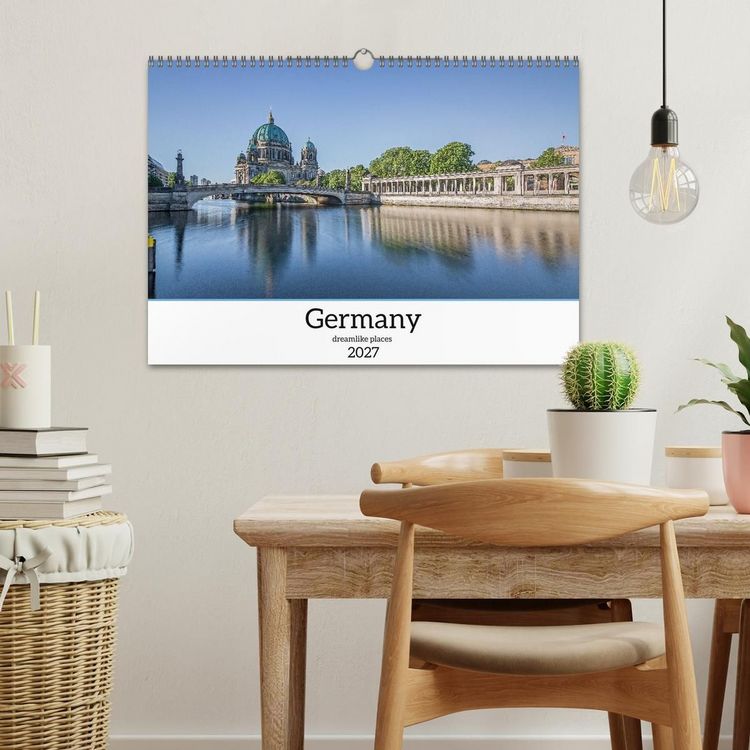 Produktbild: Germany dreamlike places (Wall Calendar 2027 DIN A3 landscape), CALVENDO 12 Month Wall Calendar