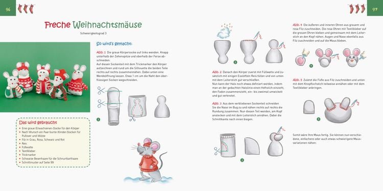 Produktbild: Niedliche Sockenfiguren