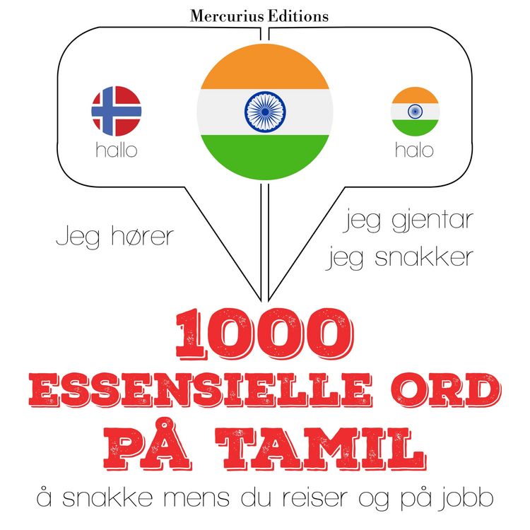 Produktbild: 1000 essensielle ord p&aring; tamil