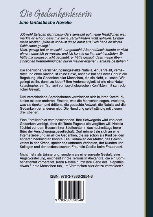 Produktbild: Die Gedankenleserin