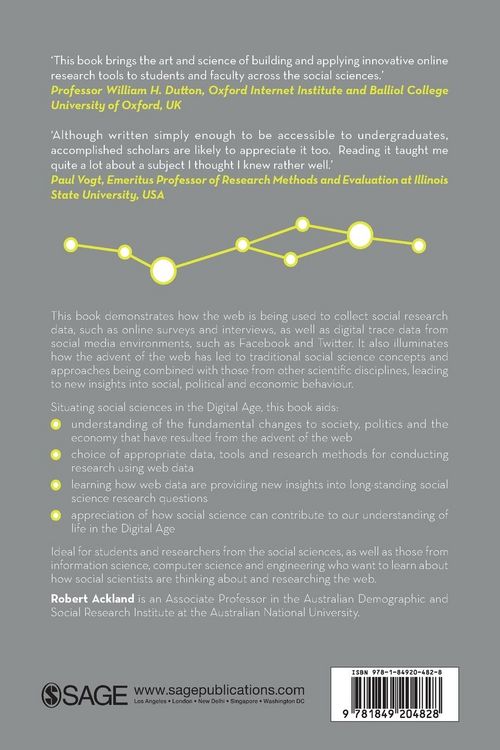Produktbild: Web Social Science