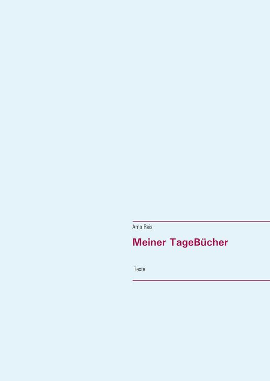 Produktbild: Meiner TageB&uuml;cher