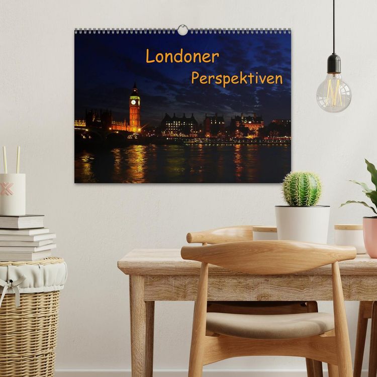 Produktbild: Londoner Perspektiven (Wandkalender 2026 DIN A3 quer), CALVENDO Monatskalender