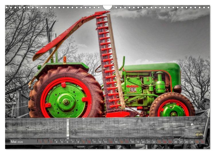 Produktbild: Traktoren - Oldtimer (Wandkalender 2026 DIN A3 quer), CALVENDO Monatskalender