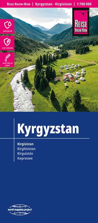 Bild vom Artikel Reise Know-How Landkarte Kirgisistan / Kyrgyzstan (1:700.000) vom Autor 