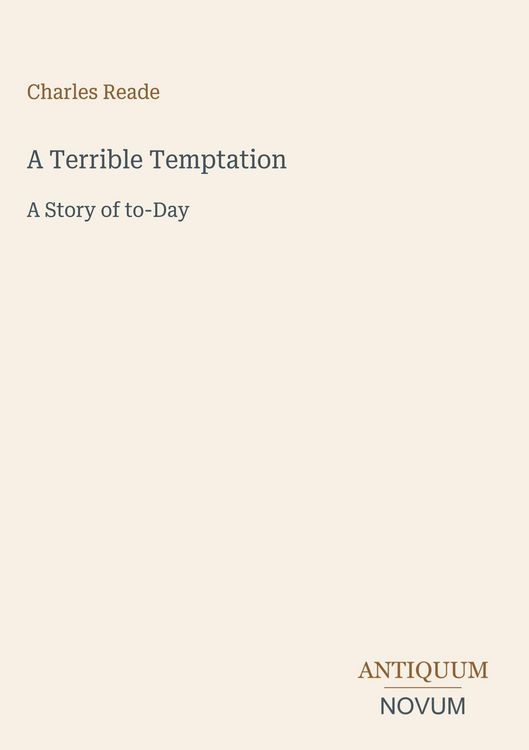 Produktbild: A Terrible Temptation