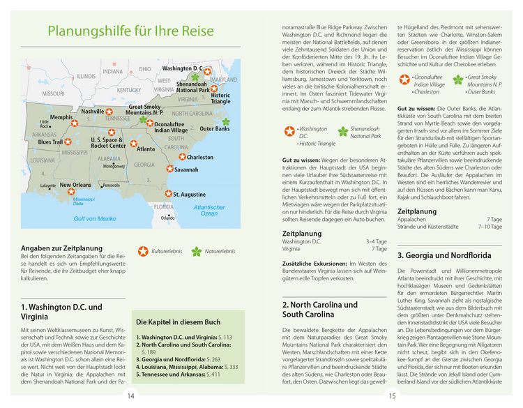 Produktbild: DuMont Reise-Handbuch Reisef&uuml;hrer USA, S&uuml;dstaaten